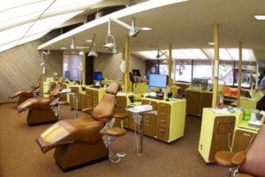 An office where patients go to get Invisalign aligners